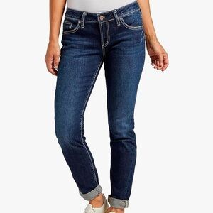 Silver Jeans Dark Blue Women's Skinny Jeans